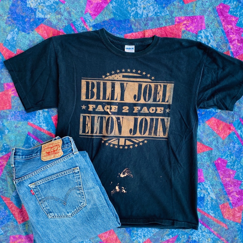Billie Joel and Elton John Concert T